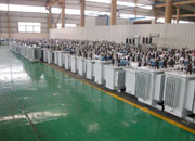 云南油浸式变压器成品车间